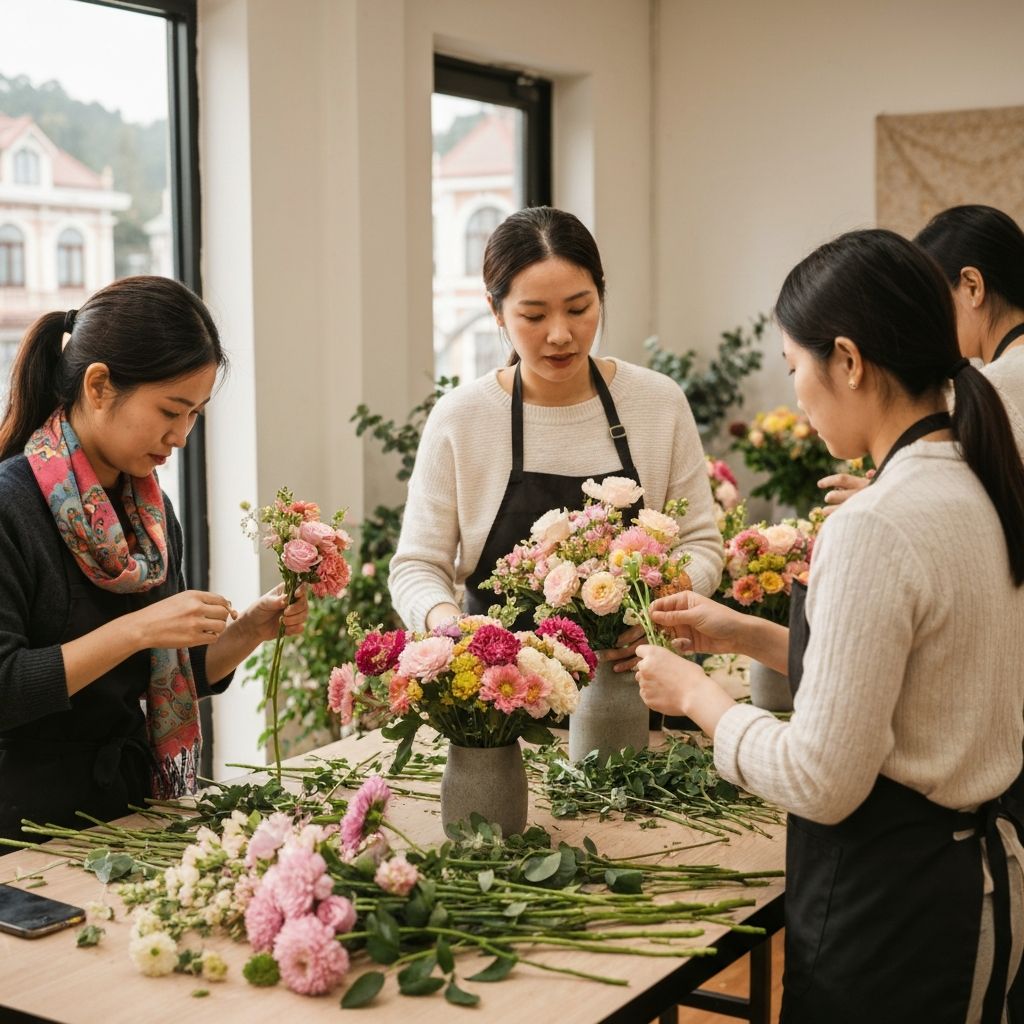 Khai Giảng Lớp Học Cắm Hoa Tháng 3 - Đăng Ký Ngay